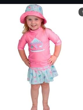 UV Skins 12-18 Months Sun Bathing Set Rashguard E4